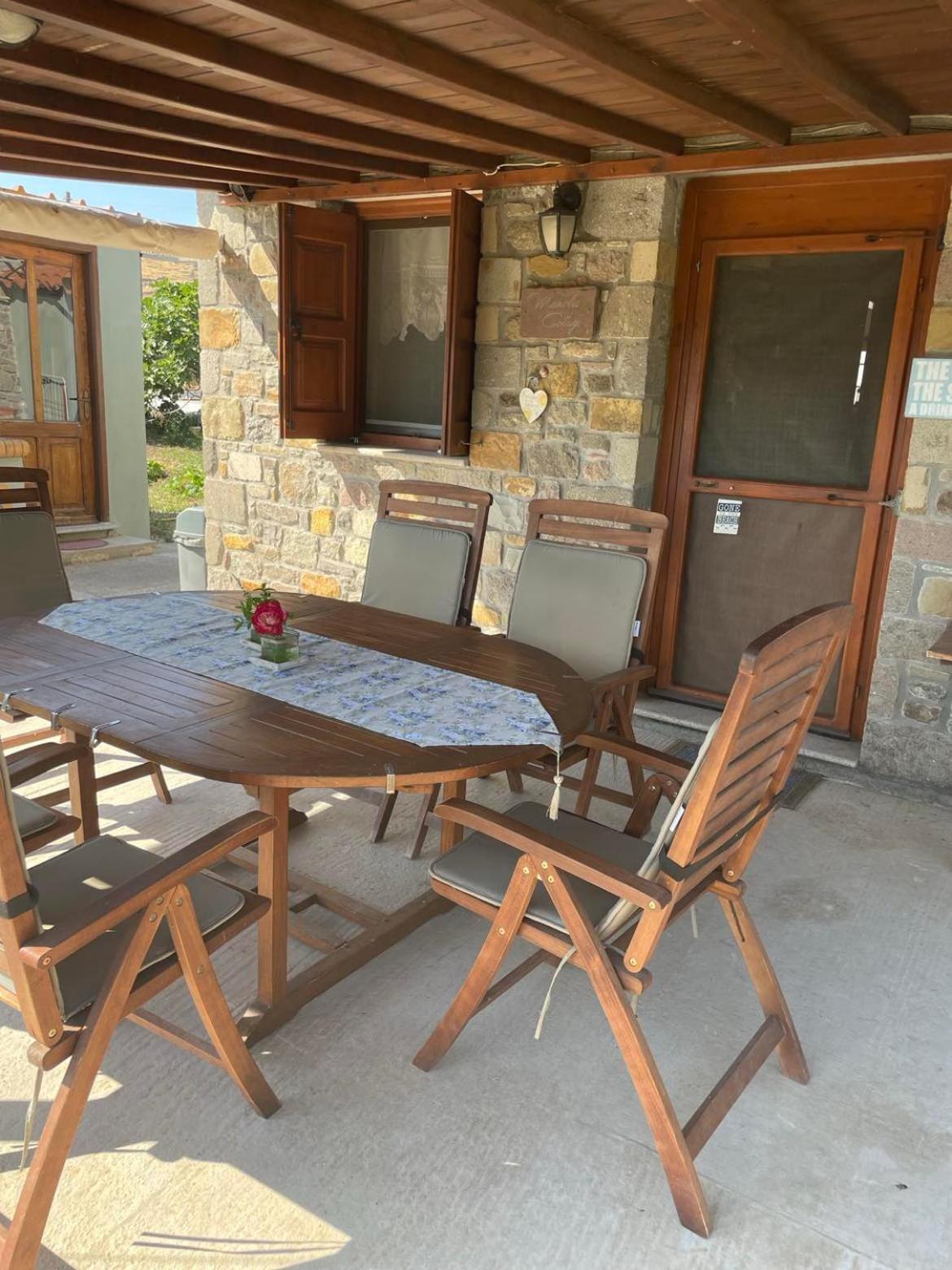 Manolis Cottage Thanos Exterior photo